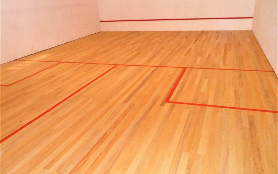 Instalación cancha de squash